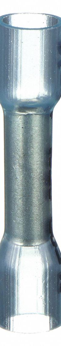 VELVAC Butt Splice Connector: Blue, Heat Shrink, For Wire Size 16 AWG – 14 AWG, 600 V, Pack Qty 50 (MPN 37330-P50). Key specifications — Brand: VELVAC.