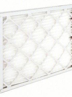 GRAINGER Pleated Air Filter: 20 in x 24 in x 2 in, MERV 10, Gen Use (MPN 911T94). Key specifications — attr1285874: Synthetic; attr1285893: GRAINGER; attr1285902: Beverage Board.