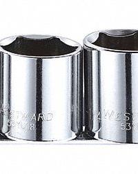 WESTWARD Socket Set: 1/2 in Drive, 7 Piece, 6-Point, SAE, 1 in to 1 3/8 in (MPN 53PN58). Key specifications — attr1224269: 1/2 in; attr1204685: Tether Ready; attr1204650: 1 in to 1-3/8 in; attr1204673: Socket Bits Not Included; attr1204688: WESTWARD; attr1206170: Standard Sockets.