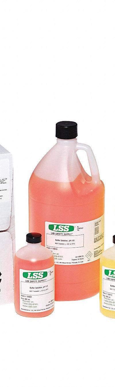APPROVED VENDOR Buffer - pH Buffers