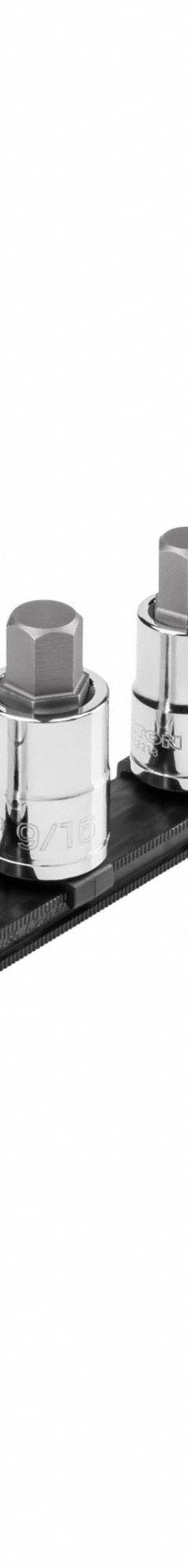 TEKTON Socket Set: 1 - 25 Pieces, 1/2 in Drive Size, 9 Pieces, 1/4 in to 3/4 in Tip Size Range, SAE (MPN SHB92109). Key specifications — attr1216280: Fixed Insert; attr1216283: TEKTON; attr1225718: 1/4 in to 3/4 in; attr1227491: 1/2 in.