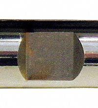 CLEVELAND Square End Mill: Carbide, Double End, 5 Flute, 3/8" Mill Dia, 1/2" LOC, 2-1/2" OAL (MPN C60104)
