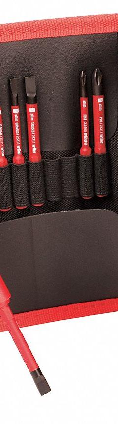 WIHA Multi-Bit Screwdriver: Hex/Phillips/Pozidriv/Slotted/Square/Torx/Xeno Tip, 29 Tips, Single End (MPN 28399). Key specifications — attr1205339: Slotted 2.5, 3.0, 3.5, 4.0, 5.5, 6.5mm; attr1205303: WIHA.