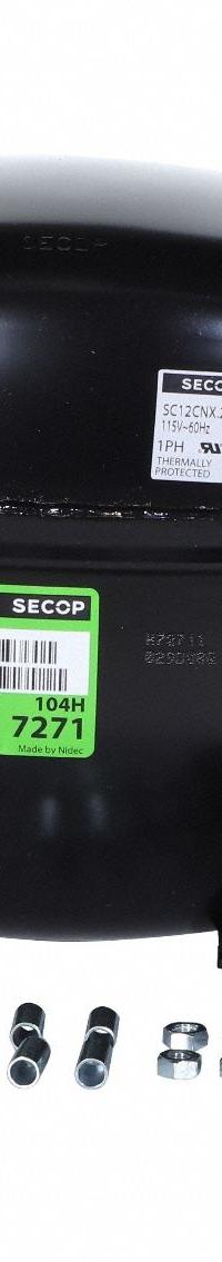 SECOP Compressor: Reciprocating, 4,023 BtuH Cooling, 1/2 hp, 1/4 in Discharge Line Connection Size (MPN SC12CNX.2-1). Key specifications — Manufacturer Part Number: SC12CNX.2-1; Brand: SECOP; Compressor Protection: Hermetic; For Refrigerant Type: R-290.