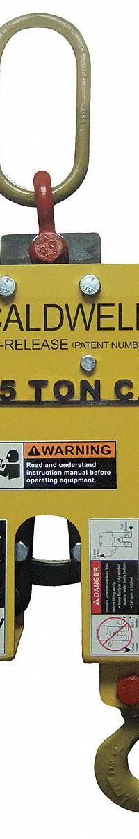 CALDWELL Release Hook: Wire Rope Slings, 5/8 in Compatible Sling Rope Dia, Radio-Controlled (MPN RR-2.5R). Key specifications — Brand: CALDWELL; Compatible Sling Type: Wire Rope Slings.