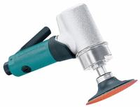 DYNABRADE Air Disc Sander: 3 in Pad, Locking, Heavy Duty, 0.7 hp, 36 cfm, Off-Set Grip, Non-Vacuum (MPN 52412). Key specifications — attr1320237: DYNABRADE; attr1320246: Front.