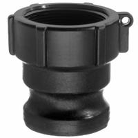 Polypropylene Cam and Groove Fittings: 3/4 in Coupling Size, 1/2 in Hose Fitting Size, Buna-N, FNPT (MPN BULK-CGF-353). Key specifications — Gasket Material: Buna-N; Brand: USA INDUSTRIALS; Thread Size: 1/2 in-14; Fitting Type: FNPT.