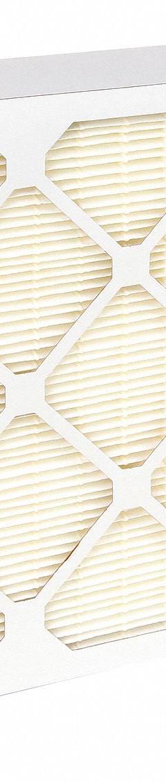 GRAINGER Minipleat Air Filter: 12 in x 24 in x 4 in, Fiberglass, Beverage Board, No Header, MERV 13 (MPN 6B605). Key specifications — Brand: GRAINGER; Frame or Header Material: Beverage Board; Media Material: Fiberglass.