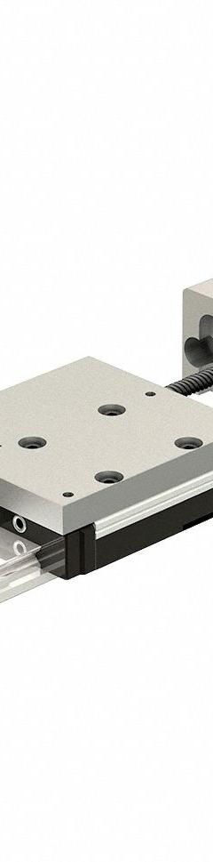 PBC LINEAR Compact Linear Actuator: 6 mm Lead Screw, 6 mm Lead, 10 mm Max. Stroke, Anti-Backlash (MPN CSLSM06AGXR3A1-2SN-0200-0). Key specifications — Cover Type: No Cover; Motor Mount Option: NEMA 17 Single Stack.