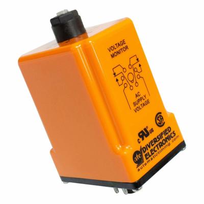 ATC DIVERSIFIED ELECTRONICS Voltage Sensor Relay: Panel Mounted, 8 Pins/Terminals, 5 A - DIN-Rail Mounted Relays