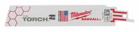 MILWAUKEE Reciprocating Saw Blade: 24 Teeth per Inch, 6 in Blade Lg, 0.04 in Blade Thick, 5 PK (MPN 48-00-5786). Key specifications — attr1109198: 24; attr1109200: Rigid for Straight Cuts; attr1109201: Straight; attr1109209: MILWAUKEE.