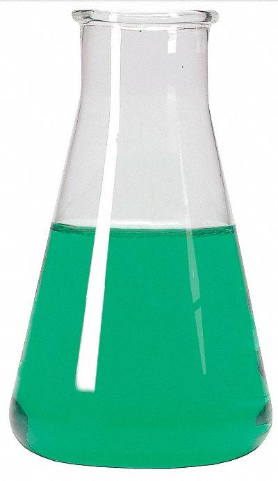 KIMBLE Erlenmeyer Flask: 250 mL - Glass Erlenmeyer Flasks