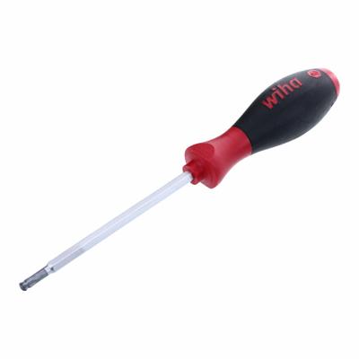 WIHA Screwdriver: SoftFinish, Long Lg, Torx Tip, T30 Tip Size, 9 in Overall Lg - Ball End Torx Screwdrivers