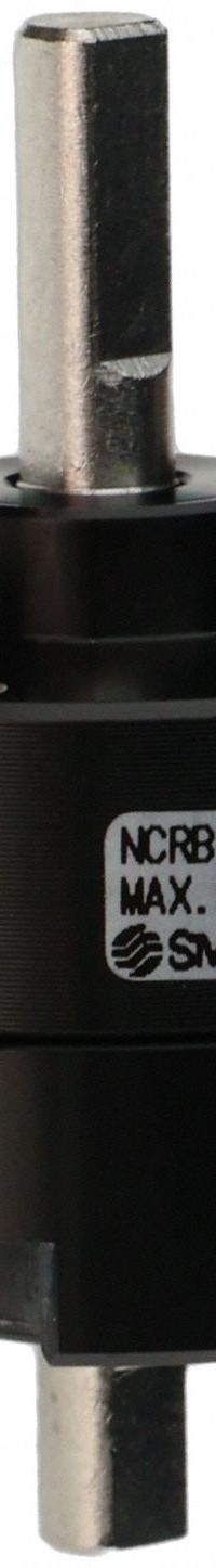 SMC Rotary Air Actuator: Single Vane Actuator, 90° Rotation Angle, 4 in-lb Output Torque, #10-32 UNF (MPN NCRB1BW15-90S). Key specifications — attr293632: NCRB1BW15-90S; attr294754: SMC; attr947098: Non-Magnetic Piston; attr947108: Basic; attr947133: Metric; attr1108504: Side Ported.