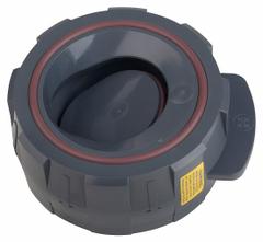 HAYWARD Wafer Check Valve: Swing, Inline Valve Body, 3 in Pipe Size, Wafer, PVC, For Water Media (MPN WCV1300VS). Key specifications — Brand: HAYWARD; Disc Material: PVC.