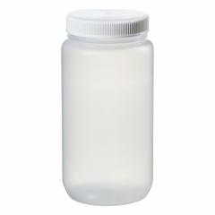 NALGENE Storage Bottle: PPCO, 2 L, 0.5 gal, Closure Included, Natural, 100 mm, Polypropylene (MPN 2121-0005). Key specifications — Brand: NALGENE; Graduated: No; Body Color: Natural.