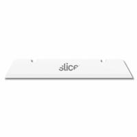 SLICE Safety Blade: 4 3/4 in Blade Lg, 3/4 in Blade Wd, 0.046 in Blade Thick, 54ZW60, Ceramic, 4 PK (MPN 10539). Key specifications — attr307708: 54ZW60; attr307711: Ceramic; attr307707: No; attr324888: SLICE.