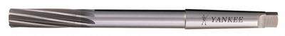 YANKEE Chucking Reamer: 1.6875 in Dia, 1 11/16 in, Spiral Flute, High Speed Steel - Morse Taper-Shank Spiral-Flute High-Speed Steel Chucking Reamers