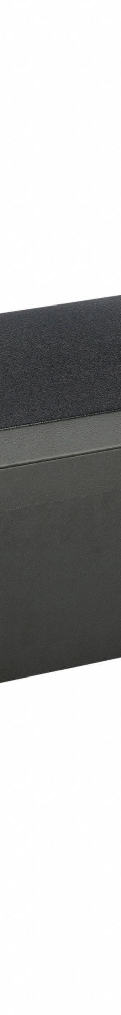 MONTEZUMA Utility Box: 30 in W 12 5/8 in D 8 7/8 in H, Steel, Black, Hinged Lid, Keyed (MPN MKDB30B). Key specifications — attr1116905: Black; attr1116917: Hinged; attr1116946: MONTEZUMA; attr1116904: Keyed.