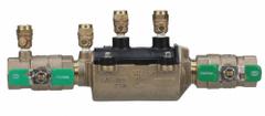 ZURN WILKINS Backflow Preventer: 350XL, 1 in Pipe Size, Flange x Flange, 12.25 in Overall Lg, Bronze (MPN 1-350XL). Key specifications — Shut-Off Valve Type: Ball Valve; Connection Type: Flange x Flange.