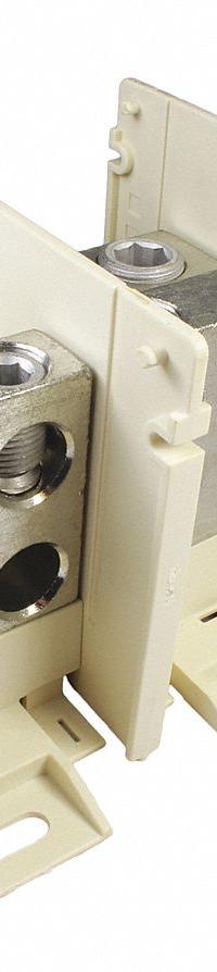 BURNDY Power Distribution Block: Open, Lug, Lug, 4 AWG – 500 kcmil For Line Side Wire Sizes (MPN BDBLCS6R3). Key specifications — attr1361688: Surface; attr1308686: BURNDY; attr1361672: Copper.