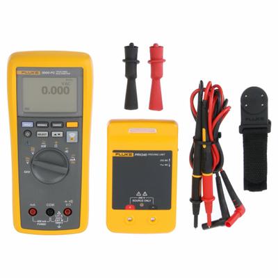 FLUKE Digital Multimeter Clamp On Kit: TRMS, CAT III 1000V/CAT IV 600V - Advanced Feature Multimeter Kits