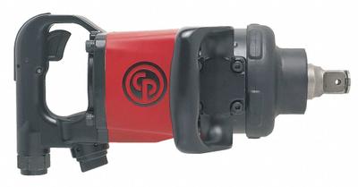 CHICAGO PNEUMATIC Air Impact Wrench: Compact, 1 in Drive, D-Handle, Square - D-Handle Air-Powered Impact Wrenches with Standard Anvils