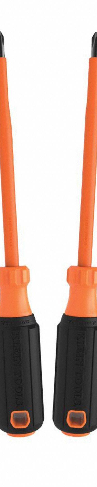 KLEIN TOOLS Screwdriver Set: 1-10 Pieces - Insulated Screwdriver Sets