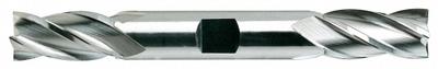 YG-1 Square End Mill: High Speed Steel, Double End, 4 Flute, 9/64" Mill Dia - Double-End High-Speed Steel Square End Mills