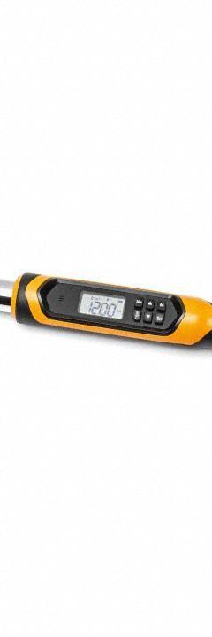 GEARWRENCH Electronic Torque Wrench: Foot-Pound, 10 to 100 ft-lb, Ratcheting, 16 3/4 in Overall Lg (MPN 85078). Key specifications — attr310139: Yes; attr310137: Yes; attr310143: Foot-Pound; attr310136: 10 to 100 ft-lb; attr310140: Vibrating Handle; attr324951: GEARWRENCH.