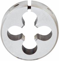 OSG Round Threading Die: 5/8"-11 UNC, 2 in OD, Solid, High Speed Steel (MPN 2711500)