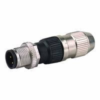 MURRELEKTRONIK Circular Connector: A Coded, 4 Pin, M12 Screw, IP67, IDC, Straight (MPN 7000-12481-0000000). Key specifications — Connector Body Type: Pin; Coding: A; Brand: MURRELEKTRONIK; Voltage Rating: 32V AC; Thread Size: M12; Mounting Style: Screw; IP Rating: IP67; Connector Orientation: Straight.