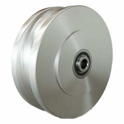 HAMILTON Track Wheel: 6 in Wheel Dia., 2 in Wheel Wd, 1,125 lb Load Capacity - U-Groove Wheels