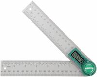 INSIZE Digital Angle Finder: 8 in Blade Lg, -360°to 360°, +/-0.3° Accuracy, 0.1° Resolution, 8 in (MPN 2176-200). Key specifications — attr1182192: 0.1°; attr1182193: Stainless Steel; attr1182194: +/-0.3°; attr1182195: 8 in; attr1182197: Automatic Power Off; attr1182199: LCD; attr1182218: INSIZE; attr1211640: No.