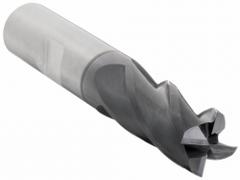 WIDIA HANITA Square End Mill: Carbide, TiAlN Coated, 4 Flute, 5/8" Mill Dia, 3/4" LOC, 3" OAL (MPN I4S0625W075S)
