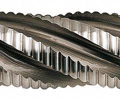 YG-1 Roughing End Mill: Cobalt, 6 Flute, Coarse Pitch, 1-1/2" Mill Dia, 4" LOC, 6-1/2" OAL (MPN 65461)