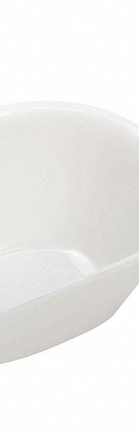 Scoop: Non-Sterile, HDPE, 110 mL Capacity - mL, 3 3/8 fl oz Capacity - oz, 21.59 cm Overall Lg (MPN 606075). Key specifications — Standards: FDA Grade Material; Color: White; Product Type: Scoop; Brand: APPROVED VENDOR.