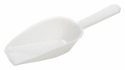 APPROVED VENDOR Scoop: Non-Sterile, HDPE, 110 mL Capacity - mL, 3 3/8 fl oz Capacity - oz - HDPE Lab Scoops & Spoons