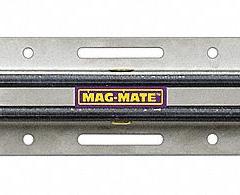 MAG-MATE Magnetic Tool Holder: Silver, 1 1/8 in Overall Wd, 18 in Overall Lg, Stainless Steel (MPN TH1800). Key specifications — Material: Stainless Steel; Brand: MAG-MATE; Color: Silver; Mounting Type: Mounting Hole; For Tool Type: Tape Measures.
