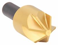 KEO Countersink: 90°, 6 Flute, 1 1/4 in Body Dia, TiN Coated High Speed Steel (MPN 919-000-396). Key specifications — attr1301035: KEO.