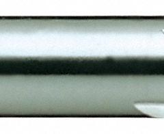 YG-1 Square End Mill: High Speed Steel, TiN Coated, 2 Flute, 1" Mill Dia, 3" LOC, 5-1/2" OAL (MPN 99089HN)