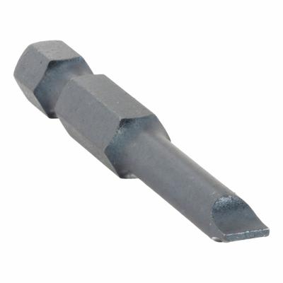 WESTWARD Power Bit: Power Bit, Slotted Head, Imperial, 4F-5R Bit Industry Size, Std - Impact Bits