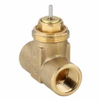 Hydronic Globe Valve: 2-Way, 1.9 CV Flow, 1/2 in Female NPT, Brass Body, Stainless Steel Stem (MPN V5862A2054). Key specifications — Manufacturer Part Number: V5862A2054; Brand: HONEYWELL; Seat Material: Brass; Specific Valve Action: Stem Down to Close.
