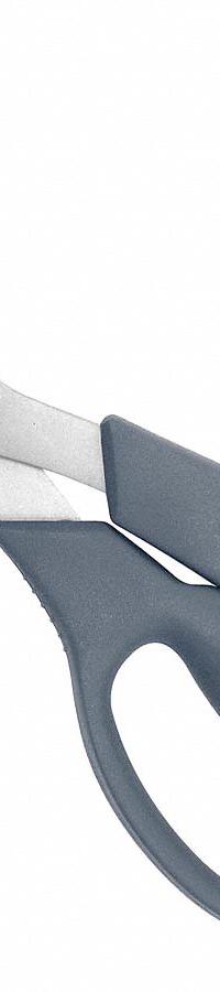 CLAUSS Shears: Right-Hand, 8 in Overall Lg, Serrated, Titanium Bonded, Pointed, Gray (MPN 18045). Key specifications — attr308500: Titanium Bonded; attr308502: Gray; attr308505: Right-Hand; attr308522: Paper; attr324896: CLAUSS.