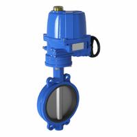 ABZ VALVES Butterfly Valve: For HVAC/Wastewater/Water Media, Ductile Iron, 120V AC, 2 in Pipe Size (MPN 5350036720). Key specifications — Input Control Signal: Manual; Brand: ABZ VALVES.
