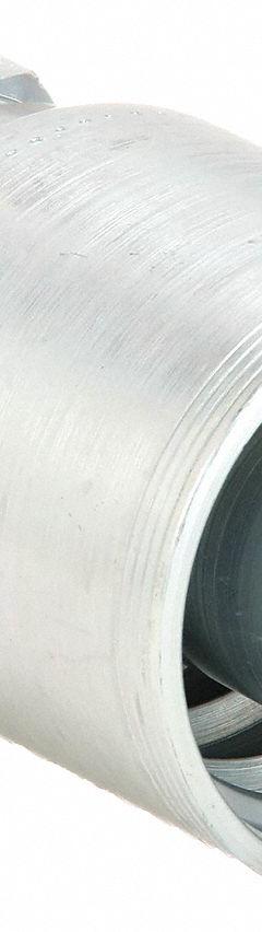 AEROQUIP Hydraulic Crimp Fitting: Steel x Steel, Straight, -12 For Hose Dash Size, JIC x Crimp (MPN 4SA12FJ10). Key specifications — Fitting Gender: Female x Genderless; Fitting Connection Type: JIC x Crimp; Thread Size: 1-1/16"-12; For Hose Dash Size: -12; Brand: AEROQUIP.