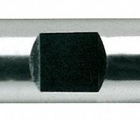 YG-1 Square End Mill: High Speed Steel, TiCN Coated, Double End, 4 Flute, 17/64" Mill Dia (MPN 13048HC)