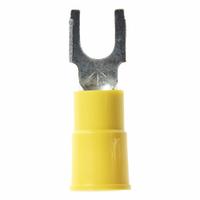 3M Shrink Tubing: Yellow, Vinyl, #10 Stud Size, 12 AWG – 10 AWG Wire Range, Block Fork, 600 V (MPN 58766). Key specifications — Barrel Style: Brazed; Manufacturer Part Number: 58766; Brand: 3M.
