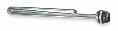 APPROVED VENDOR Water Heater Element: LWD, 3,500 W, 240V AC, Threaded Pipe - High-Efficiency Heating Elements