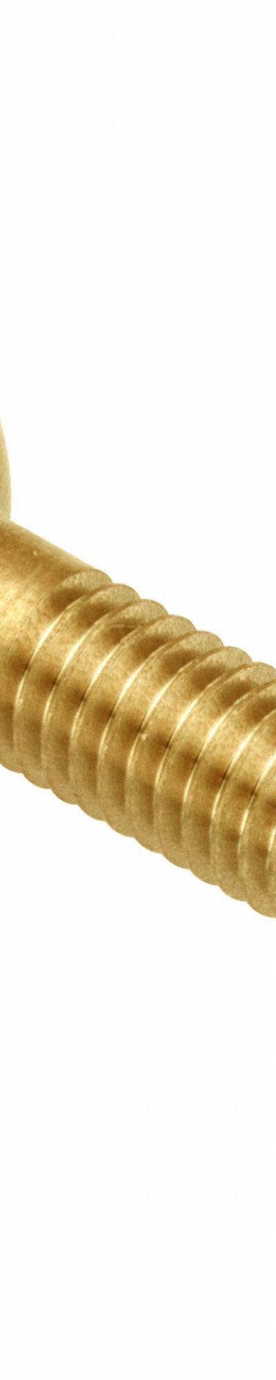 AMPG Fixed Rod End: Brass - Brass Male Threaded Fixed Rod Ends